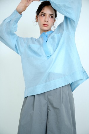 【ご予約】 Shiny Sheer Pullover【boutiqueordinary】