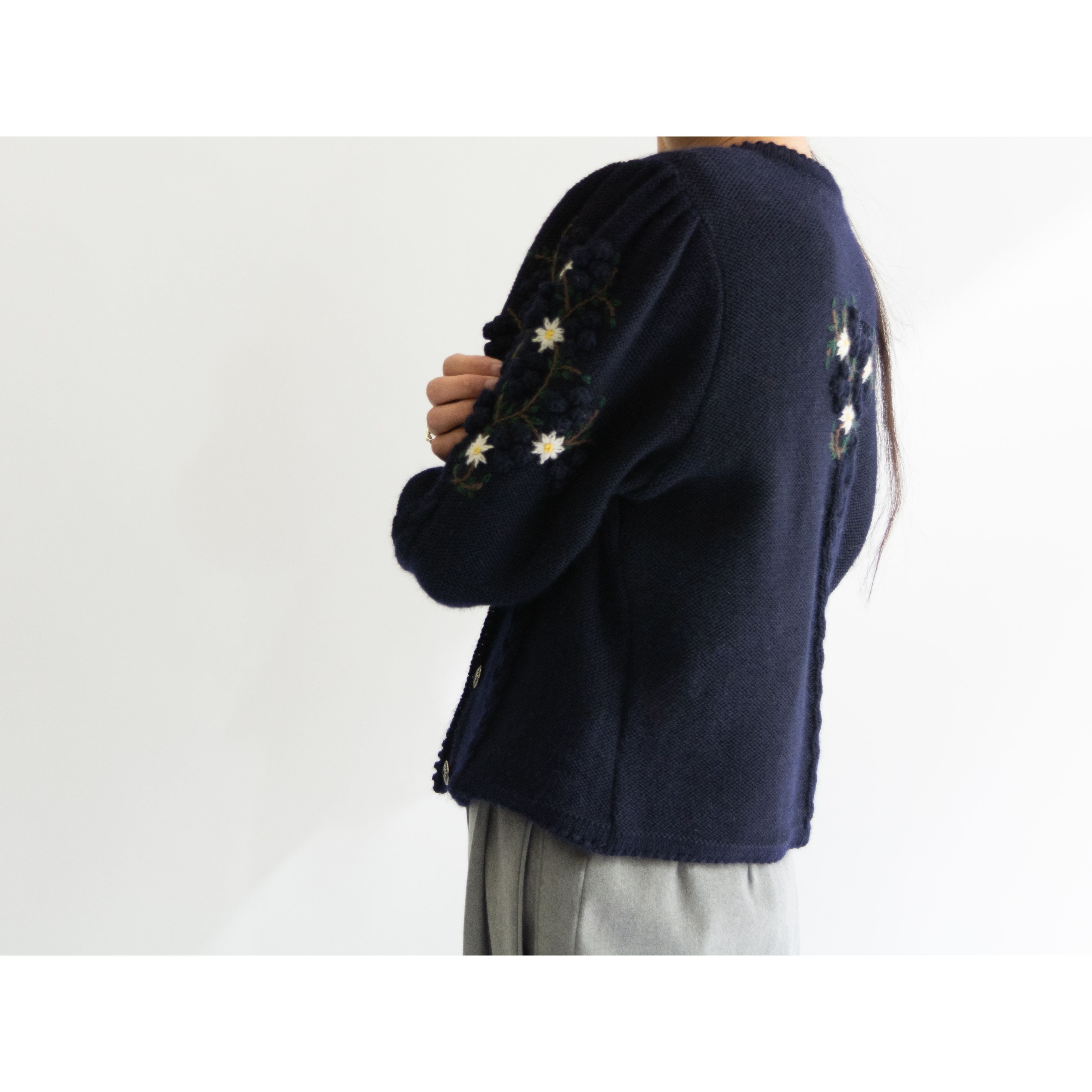McDavid】Made in West Germany 100% Wool Knit Cardigan