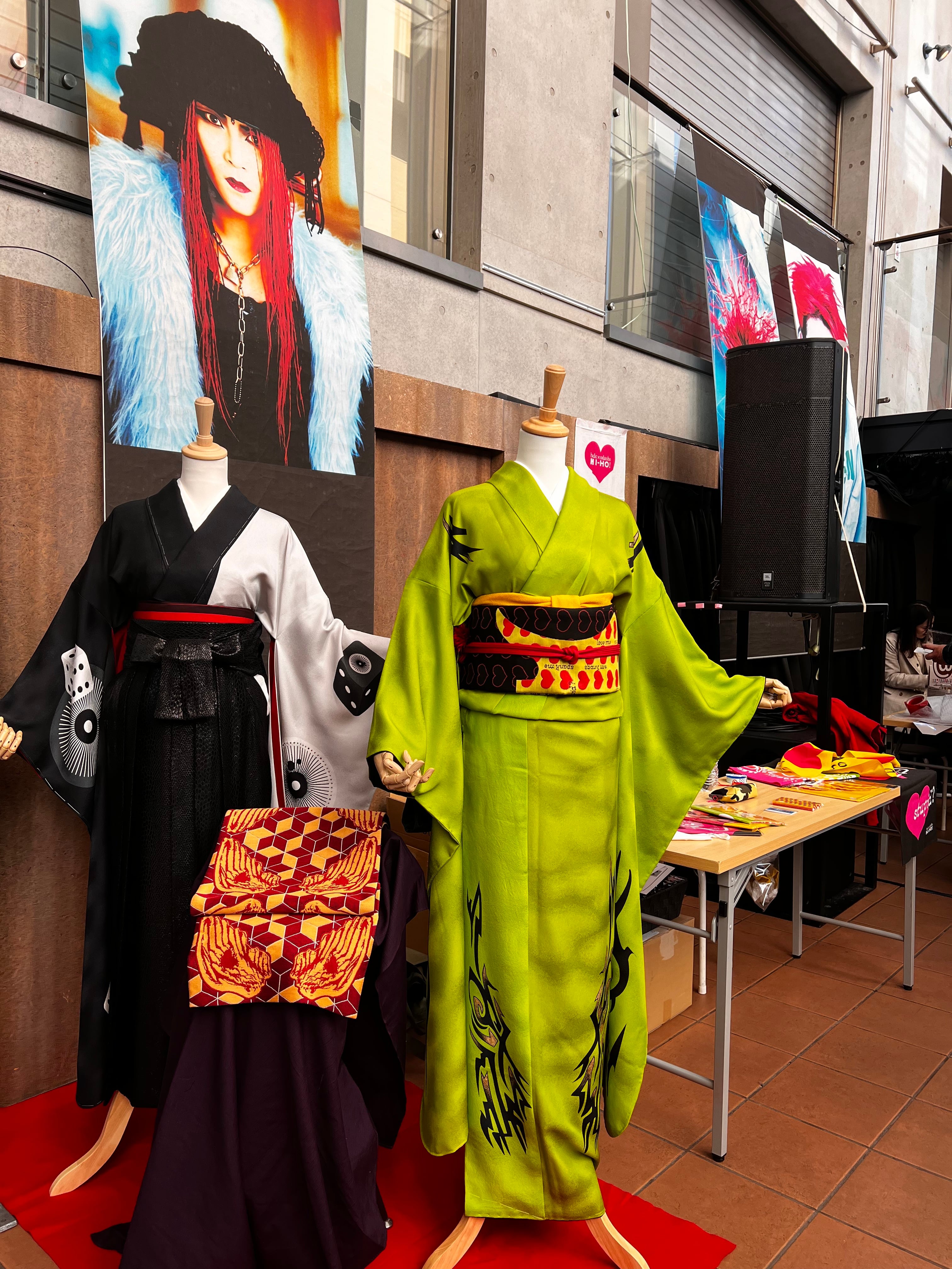 hide×odasho HI-HO!】振袖Diceダイス & 袋帯Eyesアイズ お誂えフル