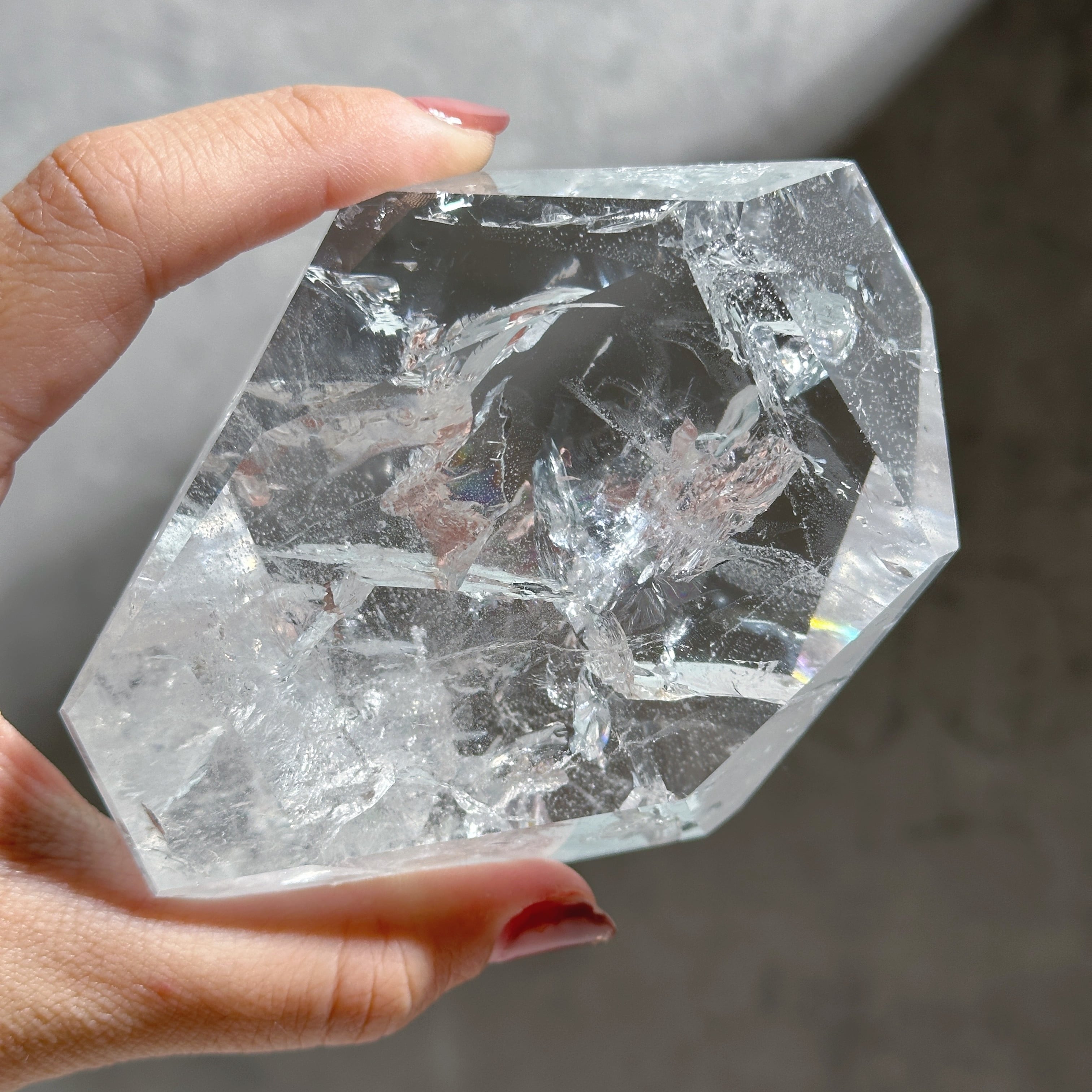 レインボーフローライト スフィア（丸玉）22◇ Rainbow Fluorite