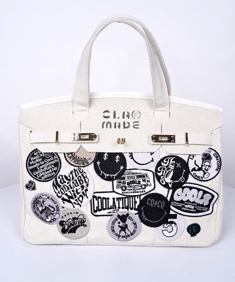 直営限定ITEM】TYPE-A マルチワッペンターンロックハンドバッグ CQ