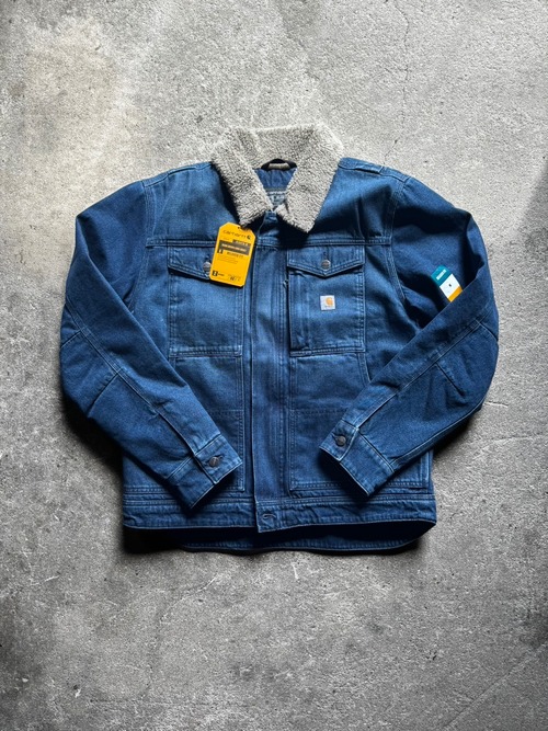 Carhartt DENIM SHERA-LINED JACKET (denim)