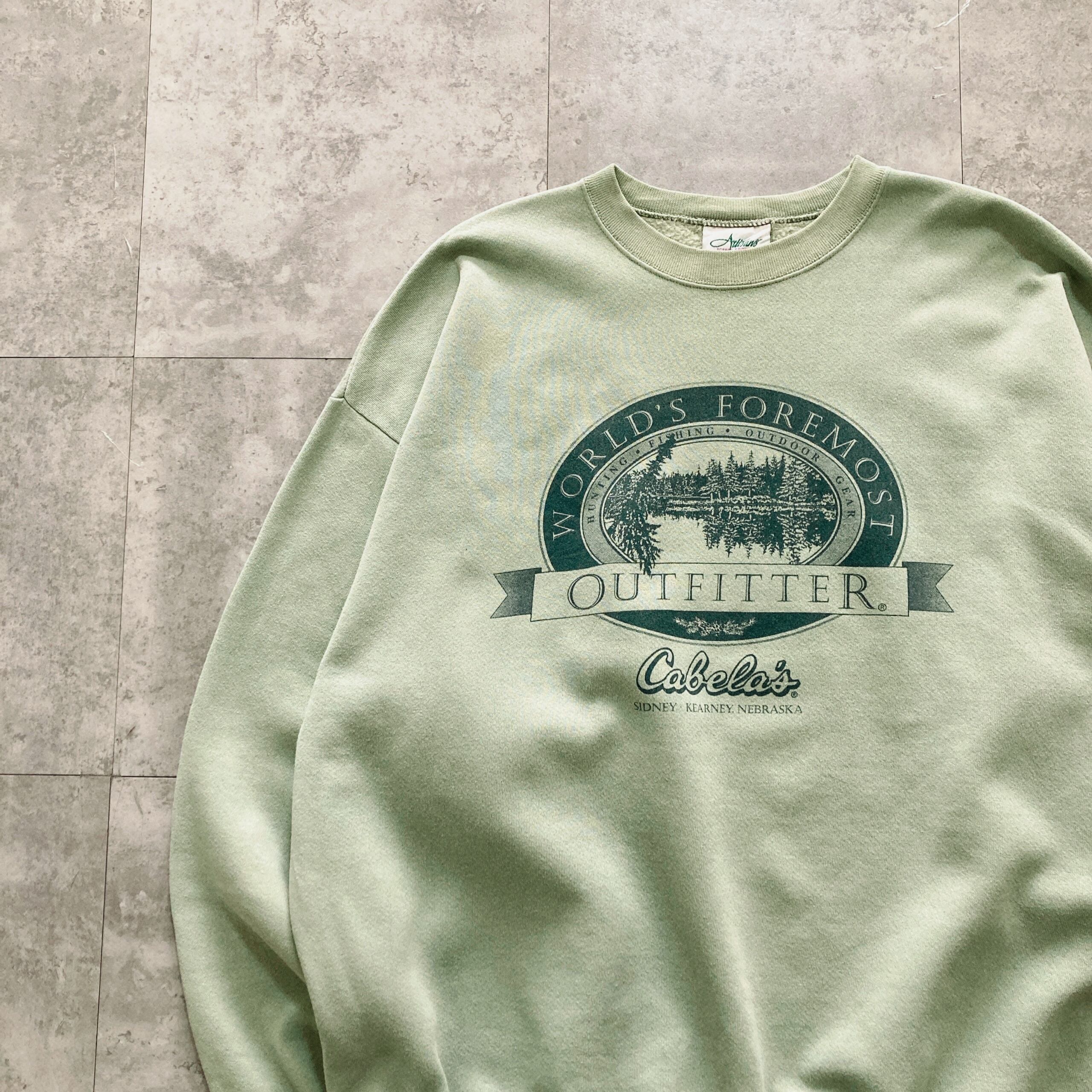 USA製】90s Artisans 表記XXL アメリカ製 Cabela's WORLD'S FOREMOST