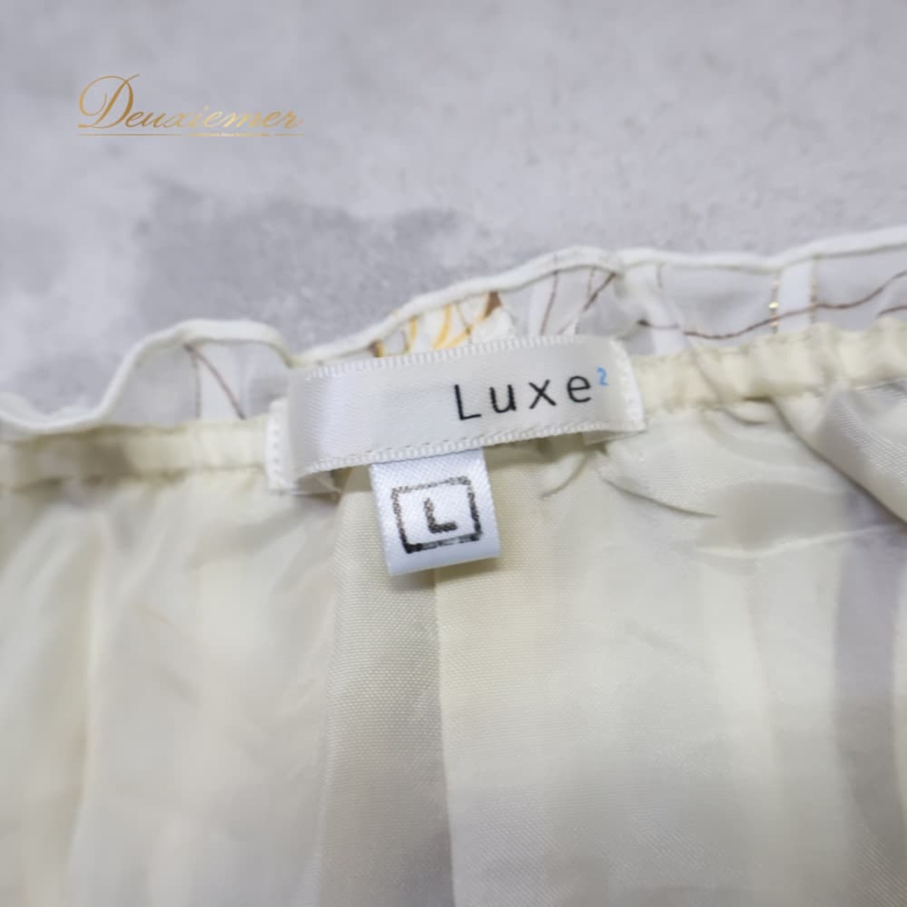 社交ダンス 衣装 Luxe2 トップス ブラウス レッスンウェア ホワイト系 アイボリー系 ベージュ系 花 花柄 白 金 茶 レース 上品 かわいい ダンス衣装 イベント ステージ 練習 レッスン レディース おしゃれ ゴールド系 ブラウン系