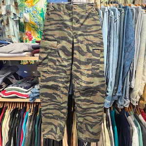 MADE IN USA TIGER CAMO CARGO PANT