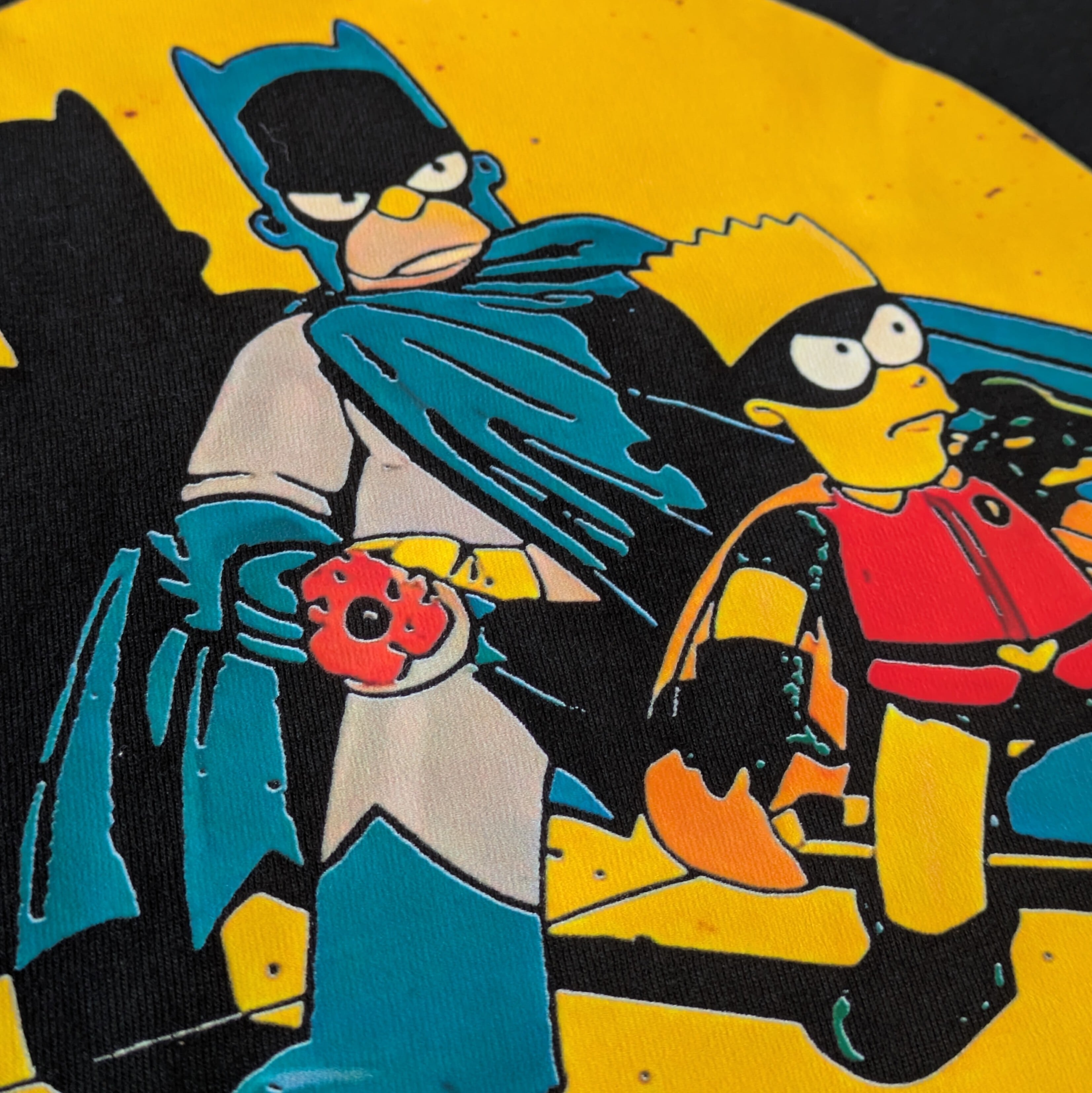 【 The Simpsons（ ザ・シンプソンズ ) 】『 FATMAN(笑) 』ホーマー&バート / Tシャツ〚アメリカン雑貨 アメトイ〛