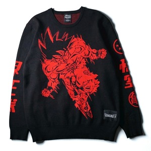 “DRAGON BALL Z”  Goku design knit "界王拳"