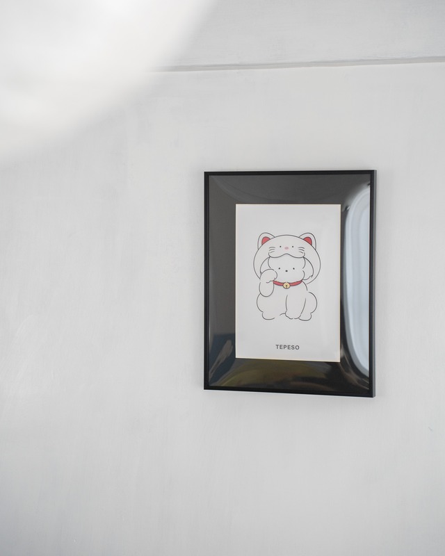 POSTER:招きのトム「白猫」