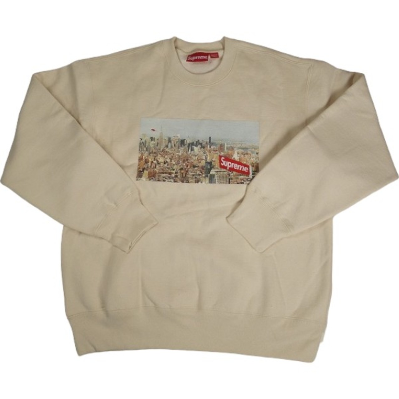 Size【S】 SUPREME シュプリーム 20AW Aerial Crewneck Natural クルー 