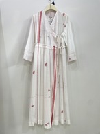 JAMDANI 手紡ぎ手織りの世界 ジャムダニー カシュクールドレス