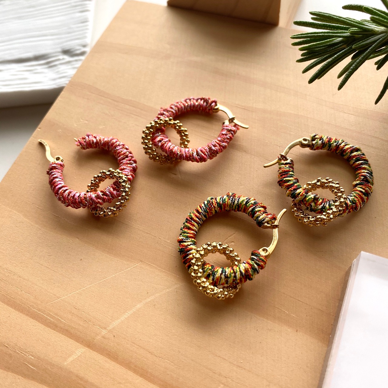 LITHE hoop earrings