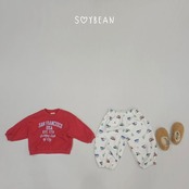 韓国子供服 / 26Autumn / soybean / サンフランシスコ スウェット/ キッズ服 / ジュニア服 / 秋服 *XS~JM*