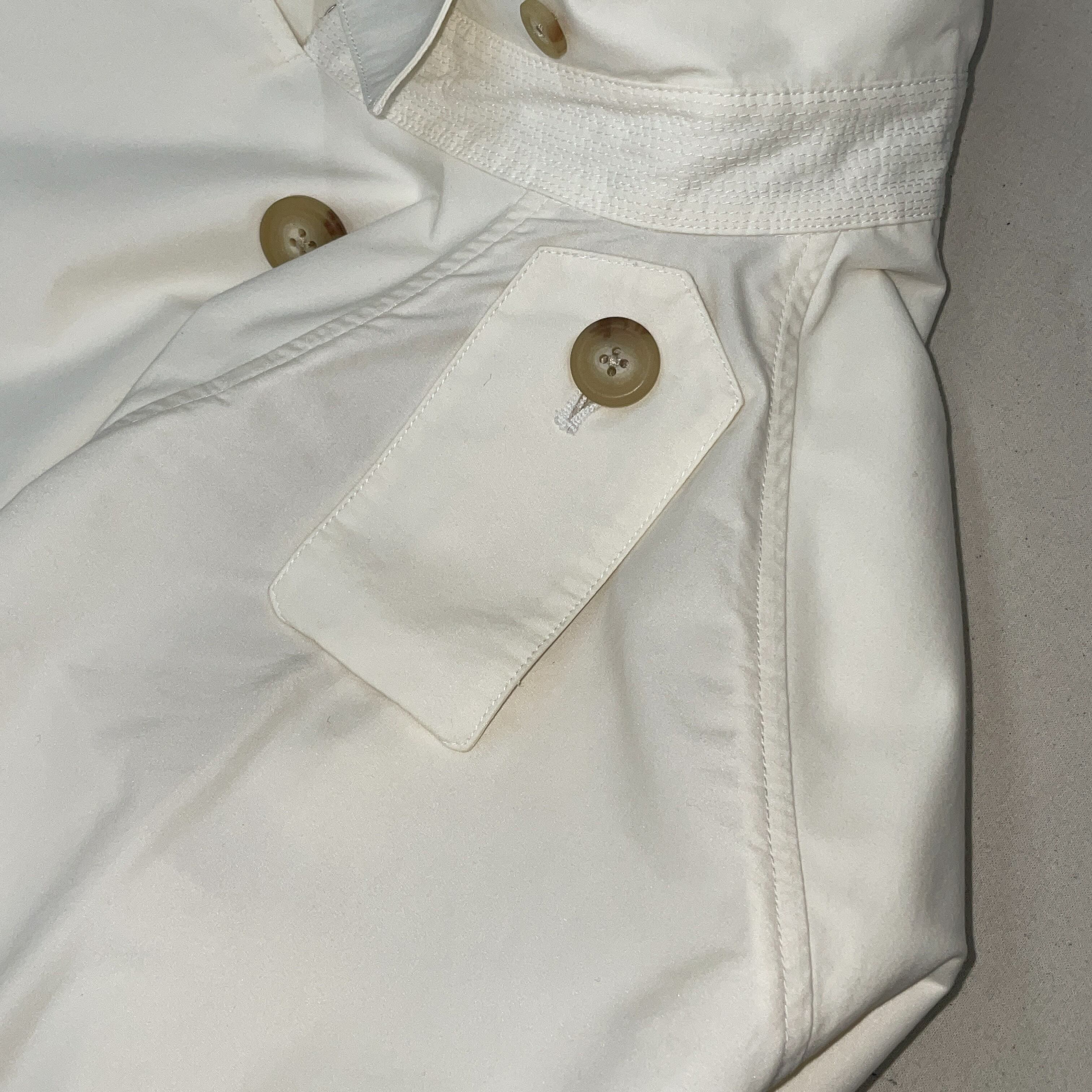 90s ralph lauren trench coat ラルフローレン トレンチコート 白
