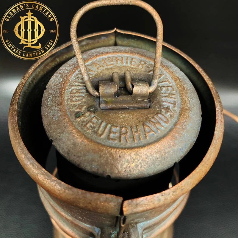 稀少】1950's 銅メッキ feuerhand 176 StK DBP.a k1490 | Oldman's lantern