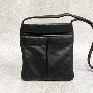 LOEWE ロエベ ポシェット レザー ブラック 5531-202203