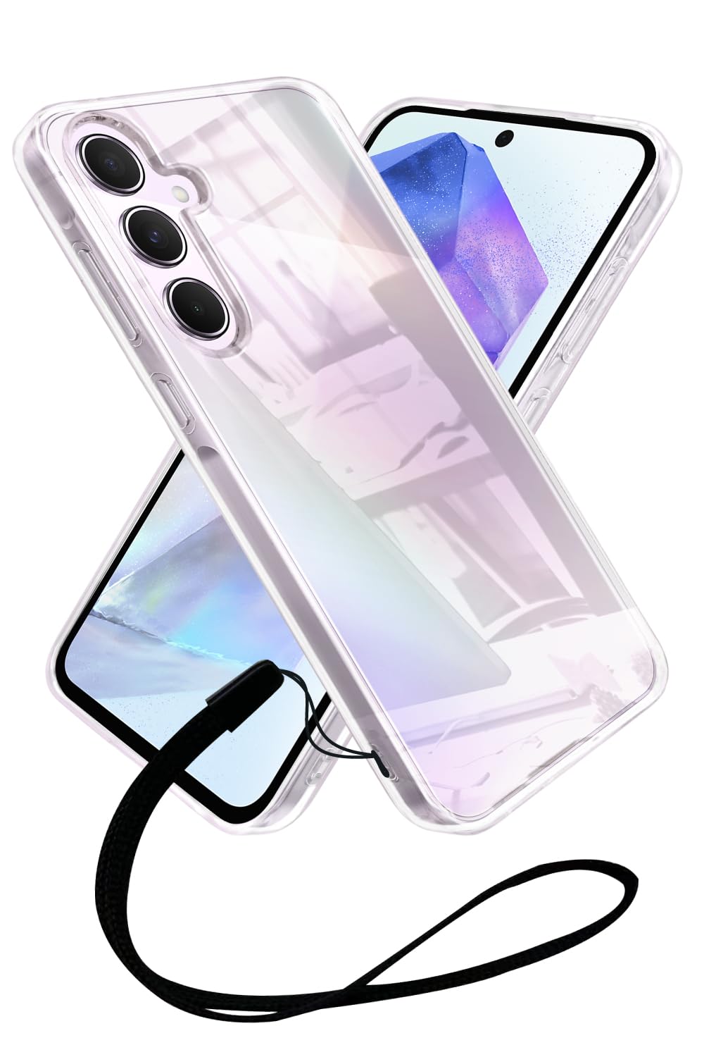 シズカウィル Galaxy A55 5G クリアケース SC-53E SCG27 ケース カバー クリア ケース 1個入り