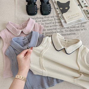 夏立体編み半袖シャツ