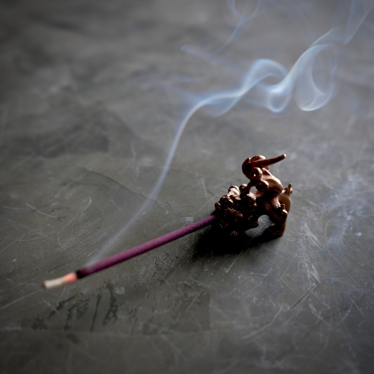 能作 お香立て 獅子