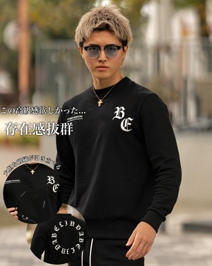 BELINDA TECHNIQUE PREMIUM SWEAT BLACK【BEL25-010】