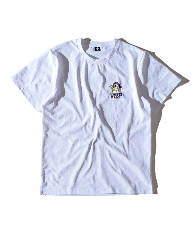 ELDORESO（エルドレッソ）Forever Young Tee  -White　メンズレディースランニングTシャツ
