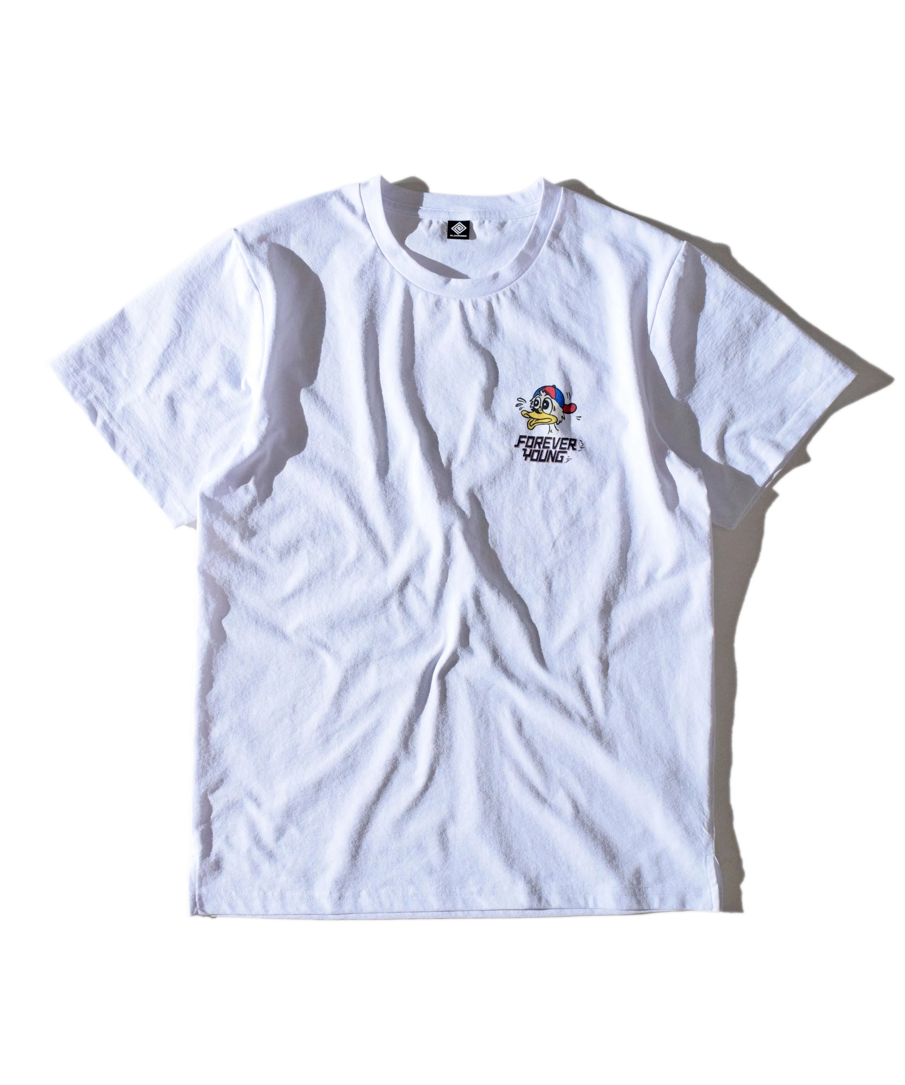 ELDORESO(エルドレッソ)Forever Young Tee -White メンズレディースランニングTシャツ