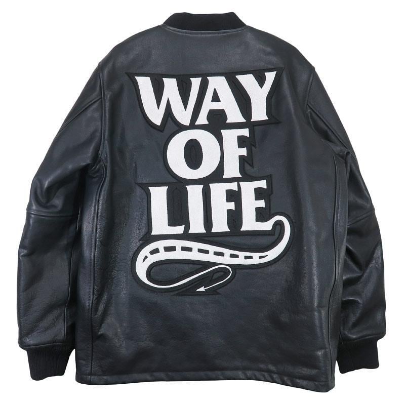 WTAPS x NEIGHBORHOOD EX39 ブラックレザージャケット WTAPS x NEIGHBORHOOD EX39 ブラックレザージャケット WTAPS x