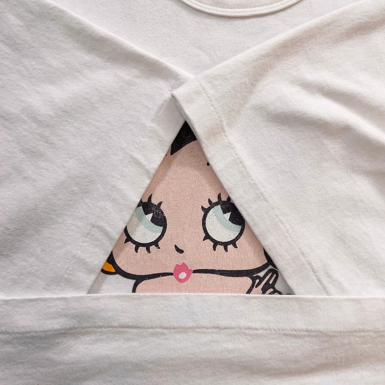 Betty Boop ベティ・ブープ キャラクター Tシャツ メンズL相当 ベティ