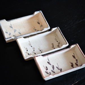 【50713】瀬戸焼　長方形皿(1枚) / Seto Yaki Rectangle Plate