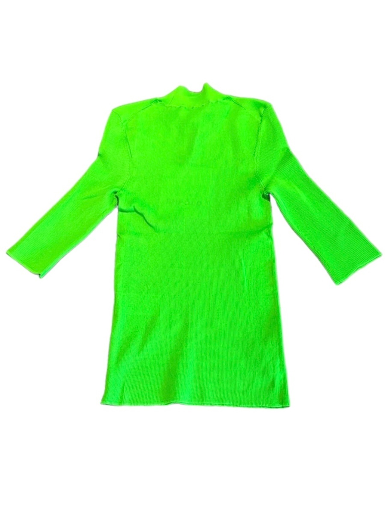 【24AW】ENFOLD エンフォルド / RIB STAND NECK HARF SLEEVE TOPS / リブトップス - 7