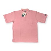 タグ付き 未使用品 NFL GOLF エヌエフエル ゴルフ 半袖 ポロシャツ サイズ LL /ピンク/アメフト