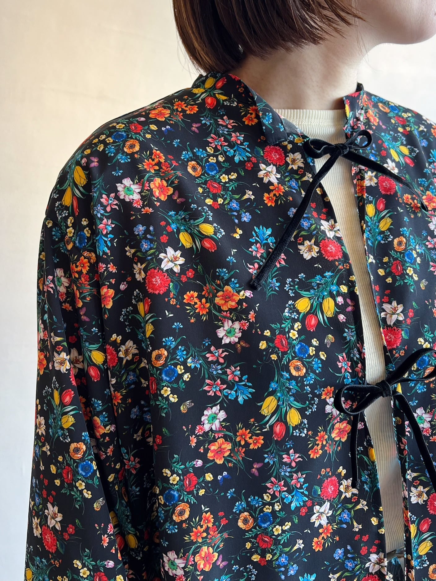 MEYAME / BLOUSE JACKET (FLOWER) | anouk