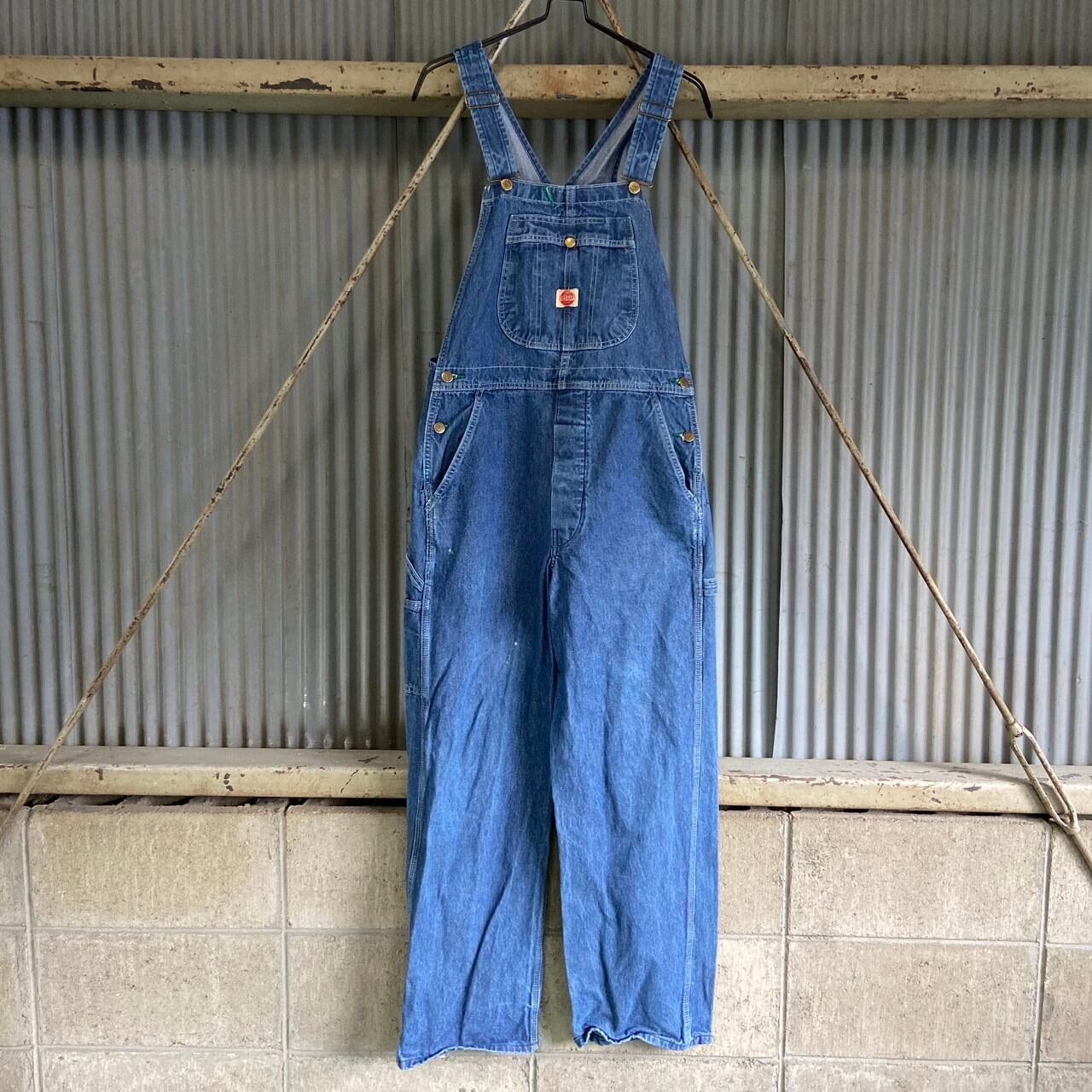 Redcap レッドキャップ デニム オーバーオール メンズw33相当 古着 オーバーオール Sa24 Cave 古着屋 公式 古着通販サイト