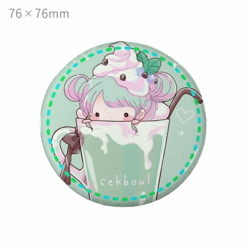 チョコミント【缶ミラー】