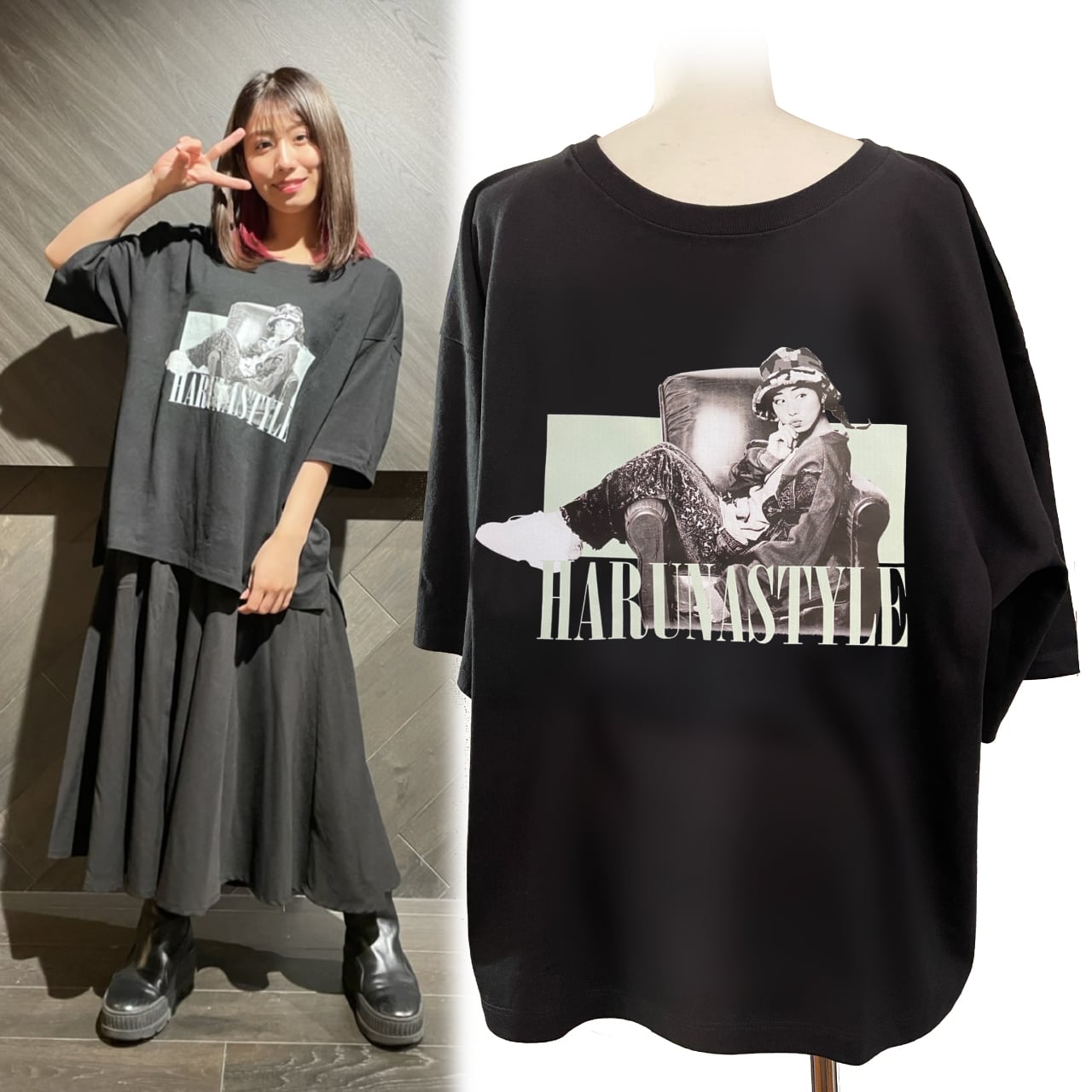 坂本遥奈生誕限定 はるならしいTしゃつ