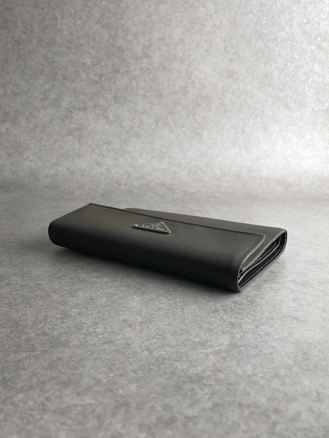 PRADA プラダ 財布 ブラウン トライアングルロゴ ナイロン 3つ折り M510 vintage ヴィンテージ オールド icewt8