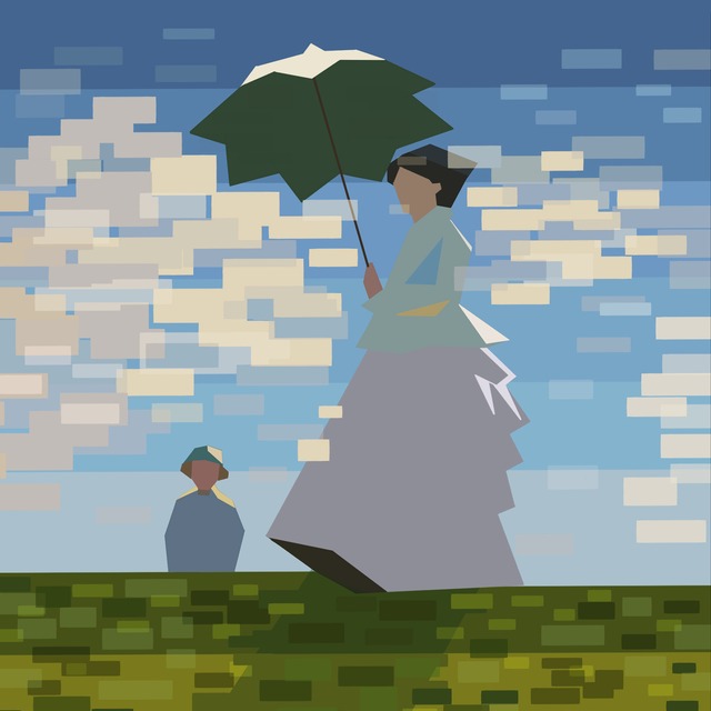 Woman with a Parasol