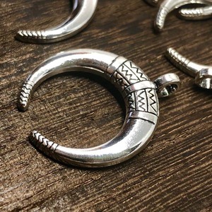 【2個】ホーンチャーム(ムーン)