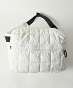 ADAM PATEK square quilt BIG body bag (WHT) AP2329006