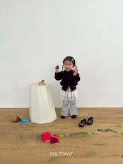 【取寄】EGG TOAST |シュシュスカート(アイボリー)|秋服|韓国子供服|26/AT