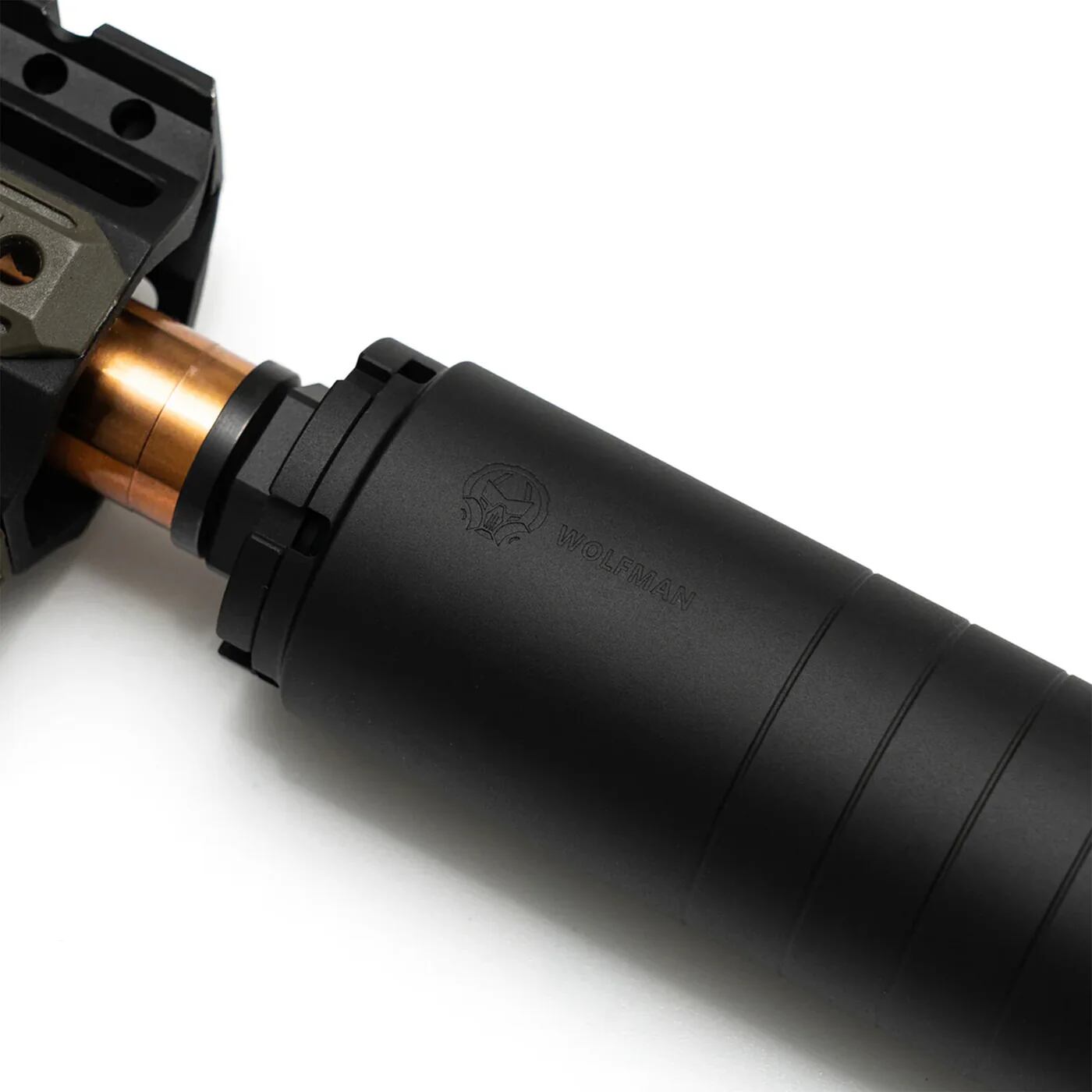 PTS Dead Air Wolfman Mock Suppressor サプレッサー【ブラック