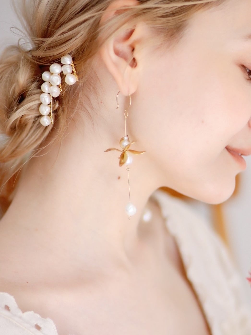 baroque pearl Ⅲ hair accessory