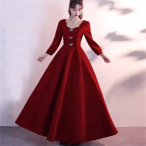 【送料無料】 ドレス ロングドレス ミニドレス ワンピース 衣装 パーティドレス カラードレス ロング ロング丈 マキシ マキシ丈 アンクル丈 足首丈 袖あり 長袖 ラウンドネック Aライン フレア スカラップ ビジュー装飾 フォーマル エレガント 可愛い 大人可愛い きれいめ シンプル カジュアル シック コンサバ 華やか 大人 上品 おしゃれ お洒落 レトロ 主役級 こなれ感 高見え 高級感 フェミニン 無地 秋 30代 40代 レディース 女性用 ママ お出かけ 女子会 二次会 パーティ 演奏会