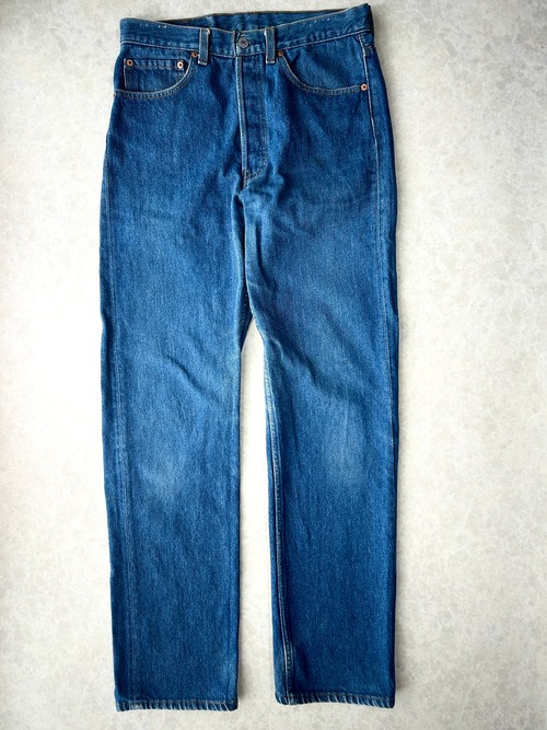 90s-00s Levi’s 501 インディゴブルー ストレート デニムパンツ W31 L32