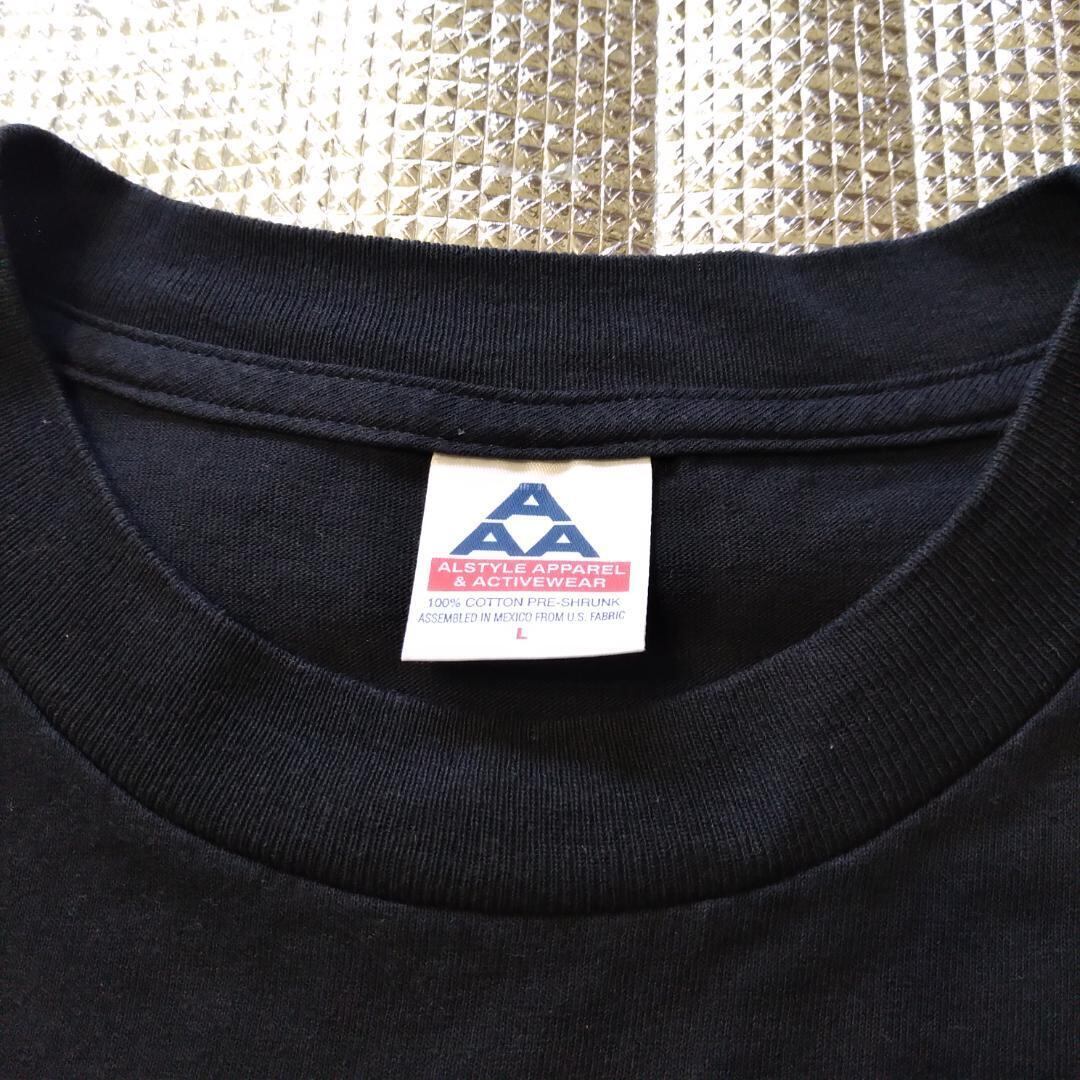 古着 ©1998 ハリウッド版ゴジラ Tシャツ L 黒 映画T ムービーT  