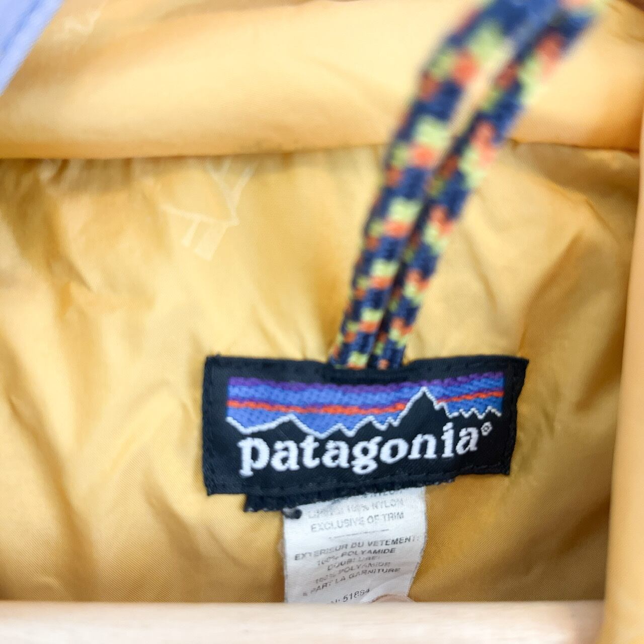 90s 97年 patagonia アノラックパーカー 表記不明 kids マウンテン