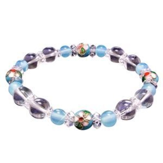 ★勝利*お守り*オニキス*ヘマタイト*パワーストーンブレスレット　bracelet03