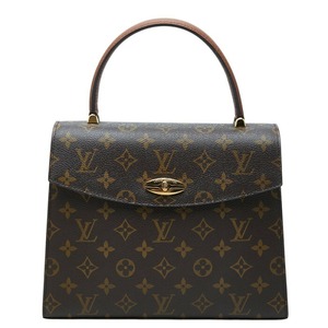 ルイ ヴィトン モノグラム マルゼルブ ハンドバッグ M51379 ブラウン PVC レザー レディース LOUIS VUITTON 【中古】