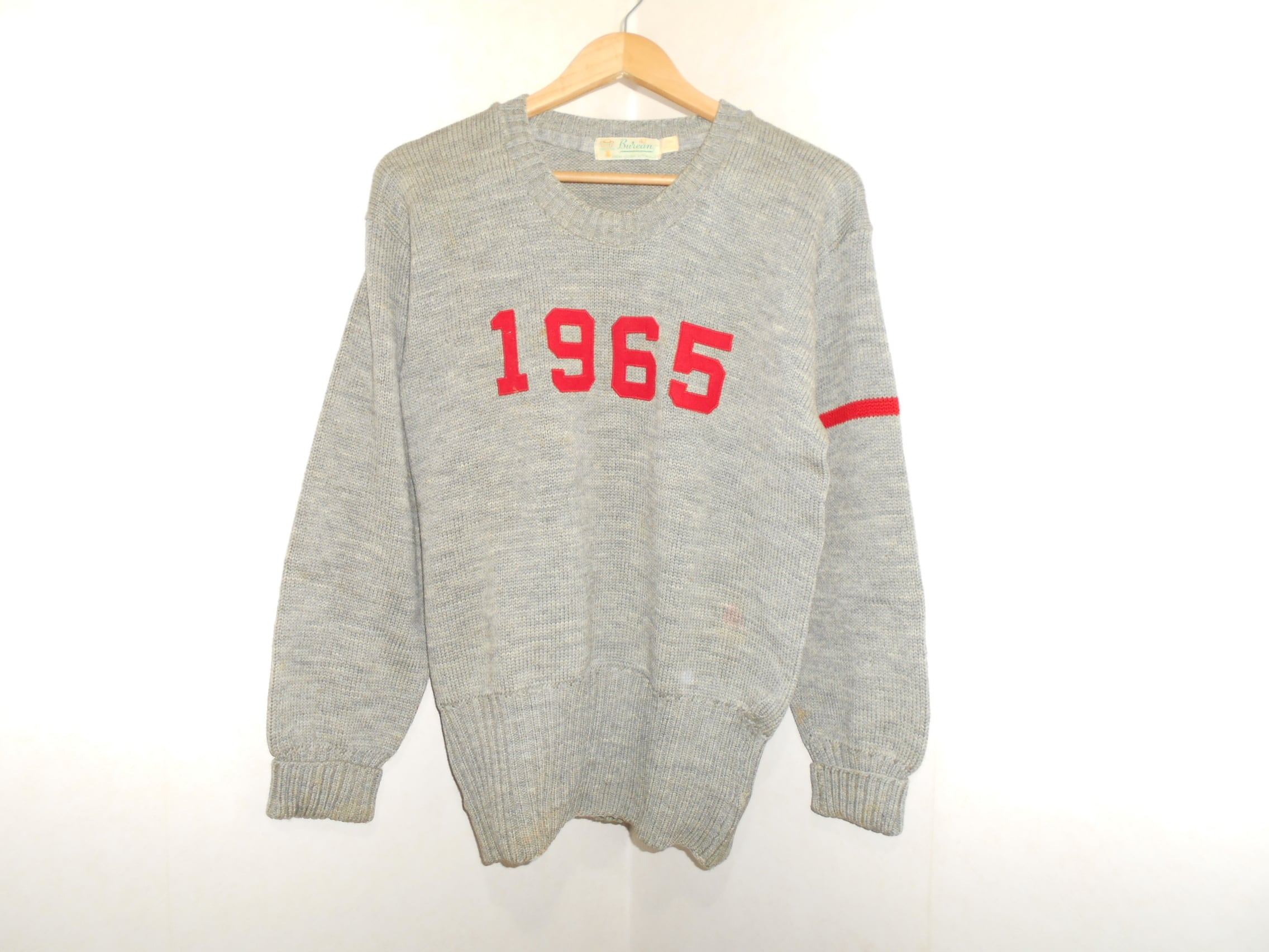 029091● burean ニット 42 グレー 1965 セーター