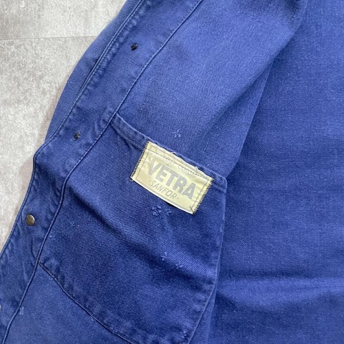 50s VETRA コットンツイル メタルボタン フレンチワークジャケット 詳細写真2
