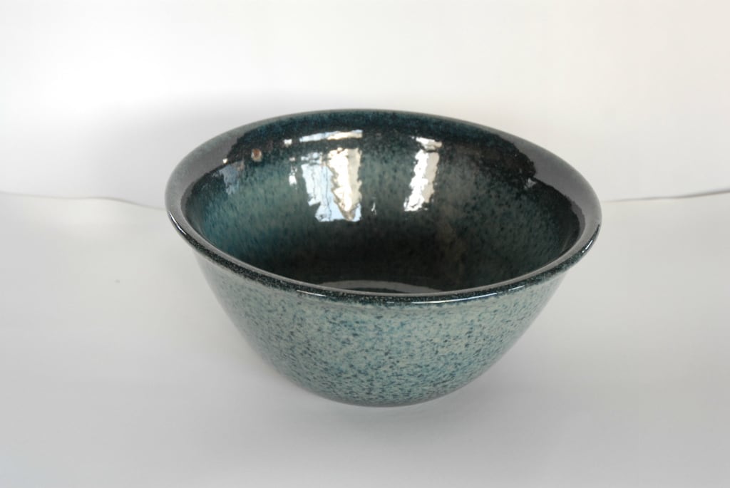 窯肌ひねりボウル水鉢 10号／睡蓮鉢（信楽焼き・陶器・水鉢・めだか鉢